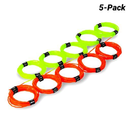 EGO AL2420PD 5-Pack 2.4mm Pre-Cut EGO POWER+ Dual Colour Twisted Trimmer Line