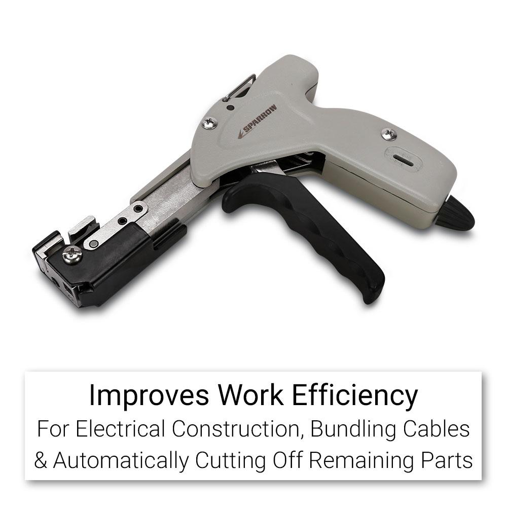 Sparrow SSSG48 Stainless Steel Full Automatic Cable Tie Tensioner – image 5