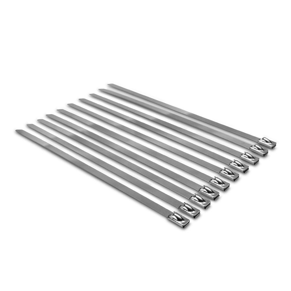 Fixed Fasteners FSSC150 10-Pack 4.6mm x 150mm Stainless Steel Cable Ties