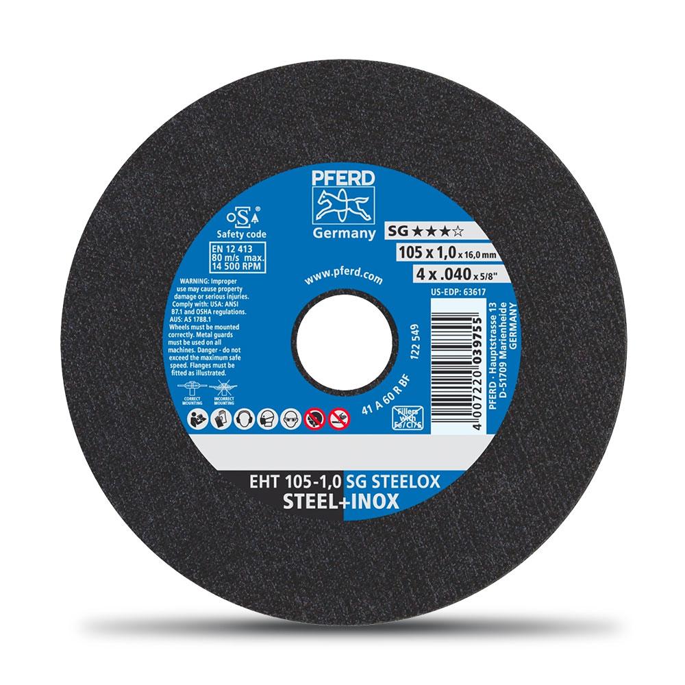 PFERD 69121043 105mm (4") Ultra-Thin Premium-Inox Stainless Steel Cut-Off Wheel – image 6