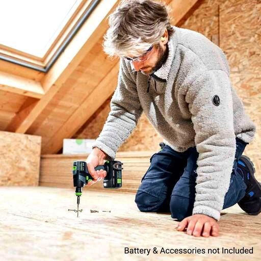 Festool TXS 18-Basic (576894) 18V Li-ion TXS Cordless Brushless  Compact 2 Speed Drill With Systainer – image 6