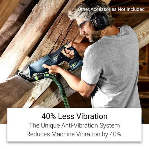 Festool RSC 18 5.0 EB-Plus (578293) 18V 5.0Ah Li-ion Cordless Brushless Reciprocating Saw with Systainer Bluetooth Combo Kit – image 10