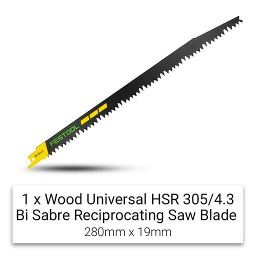 Festool RS-Sort/5 (577496) 5pce Assorted Recipro Saw Blade Set – image 5