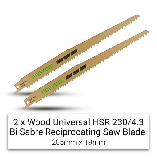 Festool RS-Sort/5 (577496) 5pce Assorted Recipro Saw Blade Set – image 3