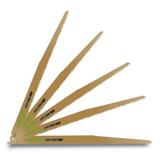 Festool HSR 305/4.3 BI/5 (577488) 5-Pack 280mm x 19mm Universal Wood Reciprocating Saw Blade – image 2