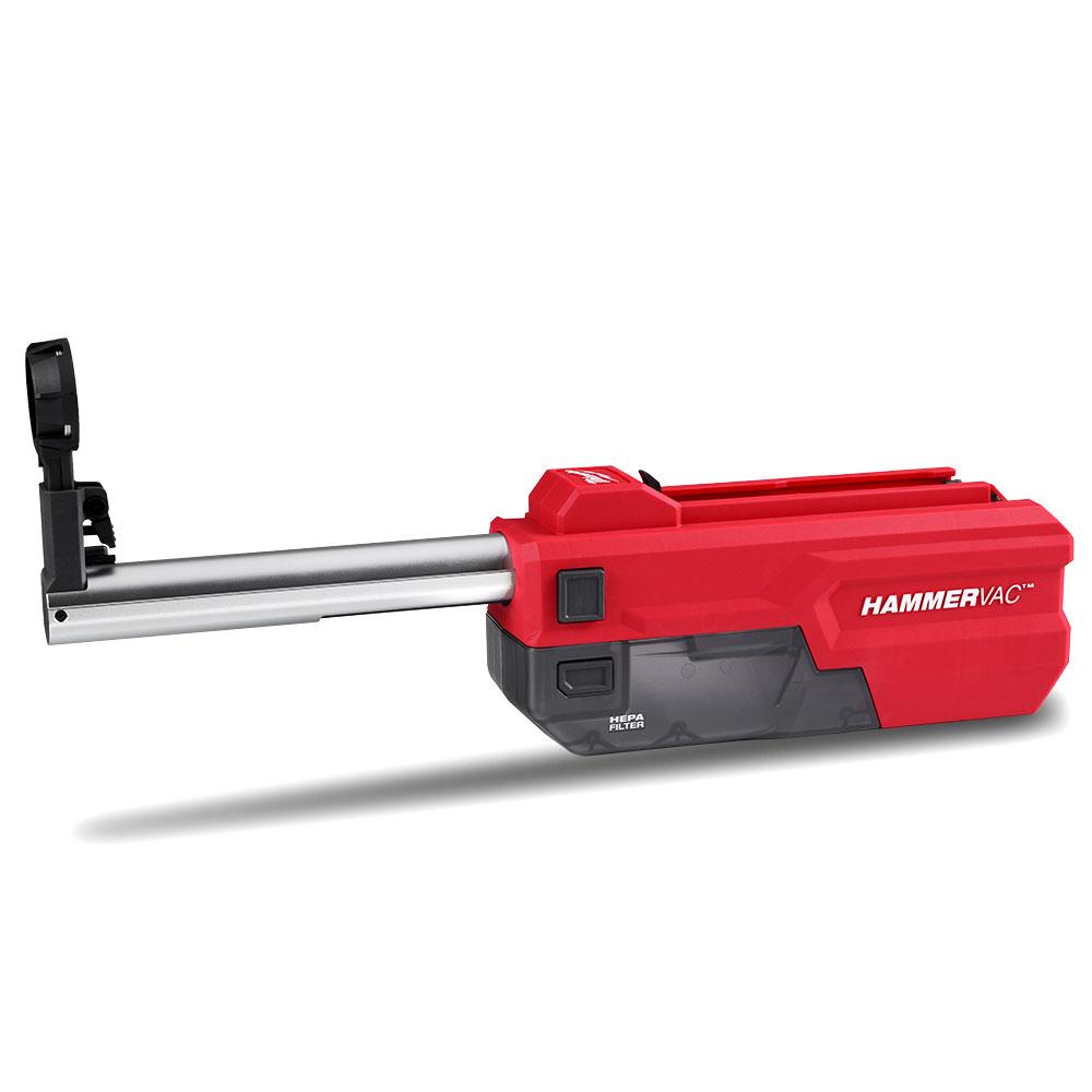 Milwaukee M18FDDEL32-0 18V Li-ion Cordless Fuel HAMMERVAC 32mm HEPA Filter  Dedicated Dust Extractor Skin Only