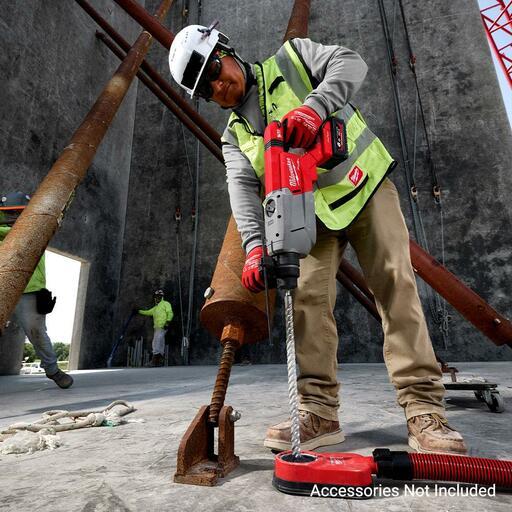 Milwaukee M18FHACOD32-0 18V Li-Ion Cordless Fuel ONE-KEY SDS Plus D-Handle Rotary Hammer - Skin Only – image 7