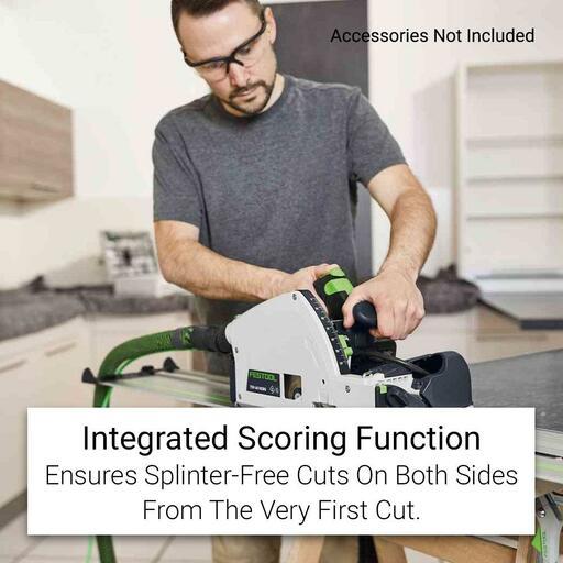 Festool TSV 60 KEBQ-Plus (576732) 1500W 168mm Plunge Cut Scoring Saw with Systainer – image 3