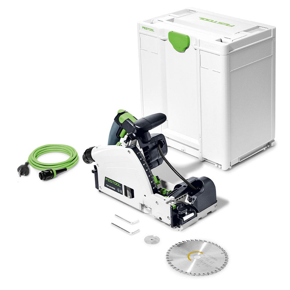 Festool TSV 60 KEBQ-Plus (576732) 1500W 168mm Plunge Cut Scoring Saw with  Systainer