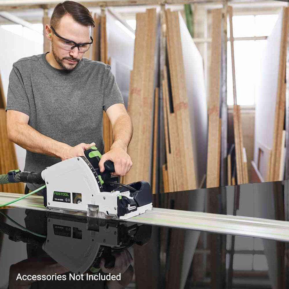 Festool TSV 60 KEBQ-Plus (576732) 1500W 168mm Plunge Cut Scoring Saw with  Systainer