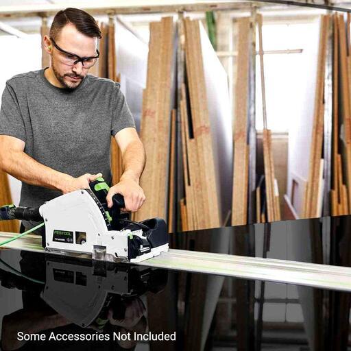 Festool TSV 60 KEBQ-Plus-FS (577745) 1500W 168mm Plunge Cut Scoring Saw in Systainer with 1900mm Rail Kit – image 9