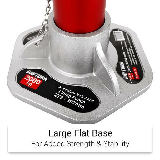Daytona T43004LA 2-Pack 2000kg Aluminium Jack Stands – image 5