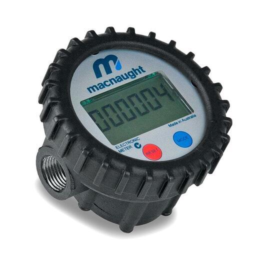 Macnaught IM012E-01 1/2" BSP Electronic Oil Metre for Dispensing Lubricant Oils