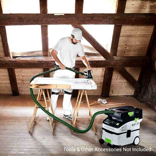 Festool CTLC MINI I-Plus (578298) 18V 8.0Ah Li-ion Cordless Bluetooth 10 Litre L Class Mobile Wet & Dry Dust Extractor Energy Set – image 14