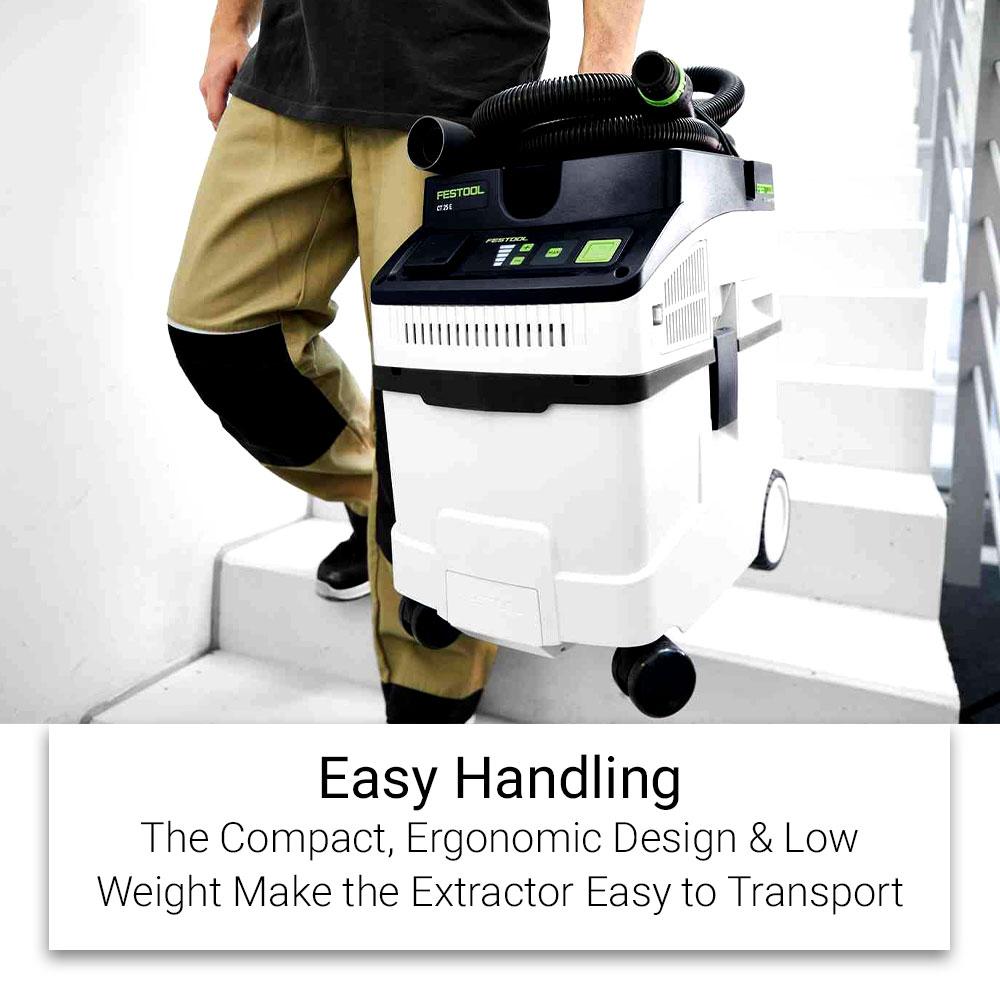 Festool T 25 HEPA (577534) 1200W 25L CT Vacuum Dust Extractor – image 5