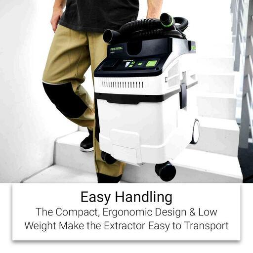 Festool T 25 HEPA (577534) 1200W 25L CT Vacuum Dust Extractor – image 5