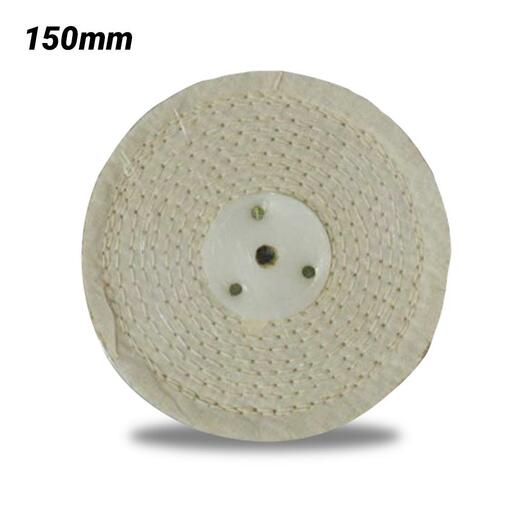 Linishall LAMST150 150mm (6") Polishing Mop Stitched 