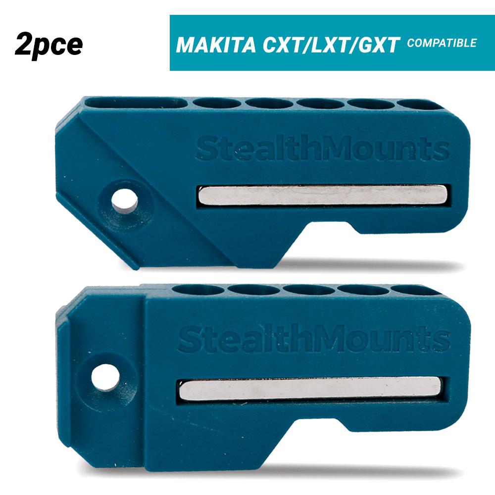 StealthMounts BH-MK-4590-BLU Makita CXT, LXT GXT 2pce 90º