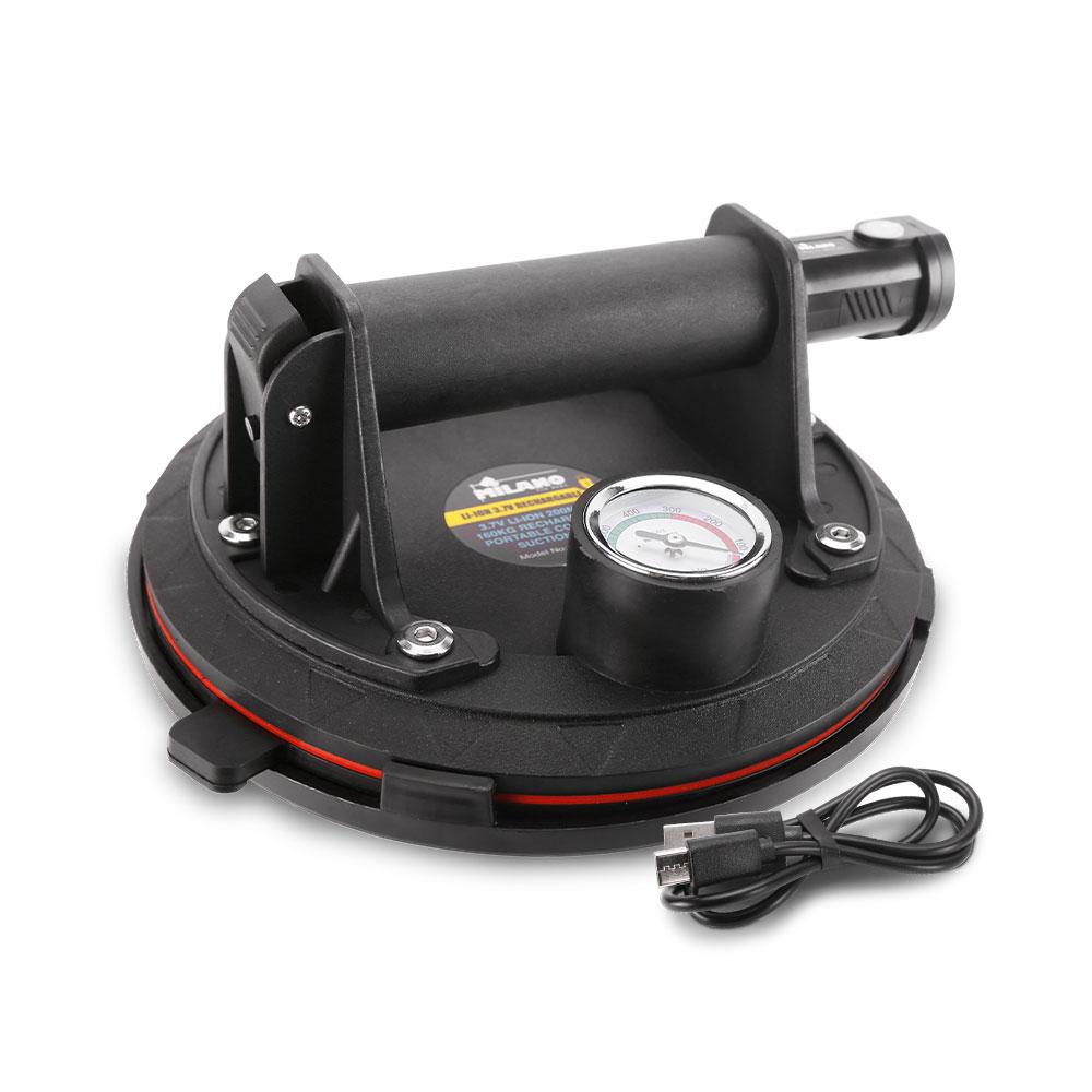 Milano MESC200 3.7V Li-ion 200mm (8") 160kg Rechargeable Cordless Portable Suction Cup – image 1