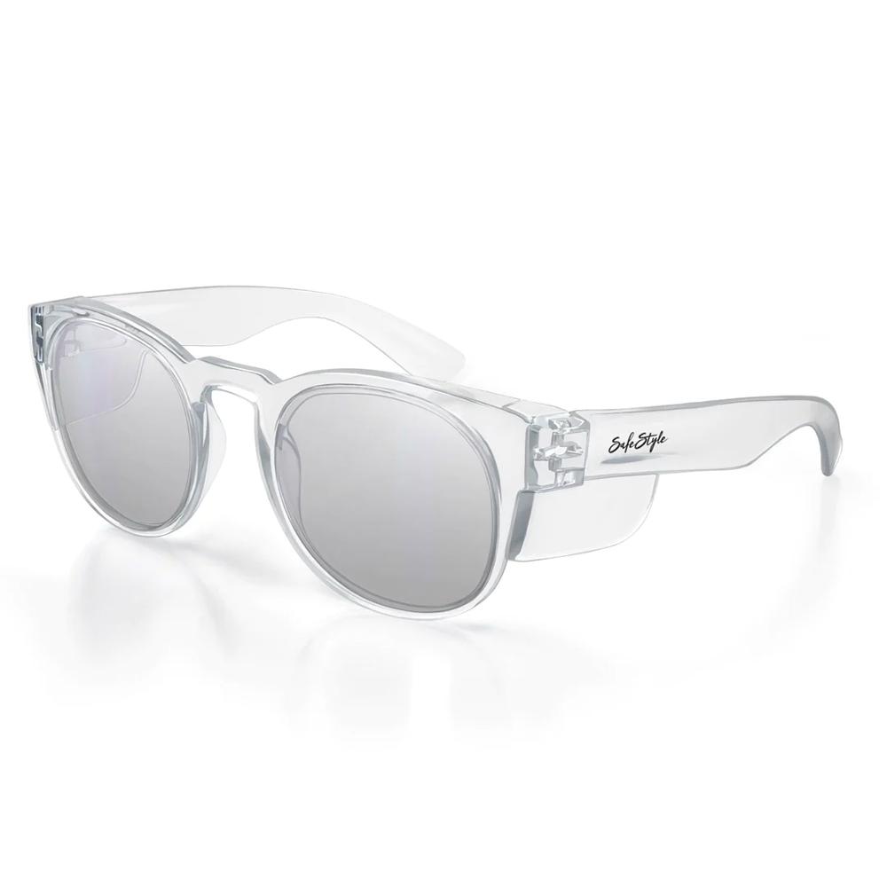 SafeStyle CRCH100 Cruisers Clear Frame Hybrids Photochromic Lens – image 1