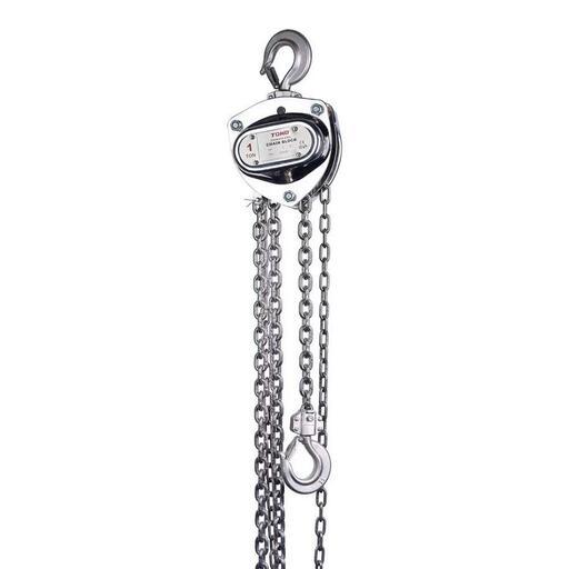 Toho TCBSS1T3M 1T 3m Industrial Stainless Steel Chain Block – image 2