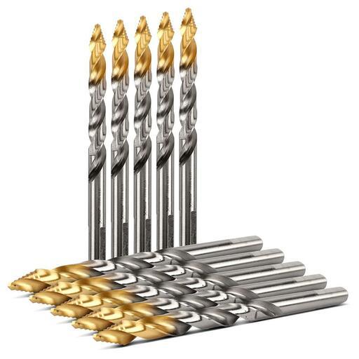 Xtorque XP10PK10MM Platinum 10-Pack 10mm x 132mm HSS M2 Sharkstep Drill Bits Set – image 5
