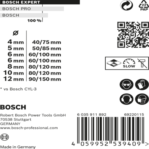 Bosch 2.608.900.647 EXPERT 7pce Multi Construction Drill Bit Set – image 13