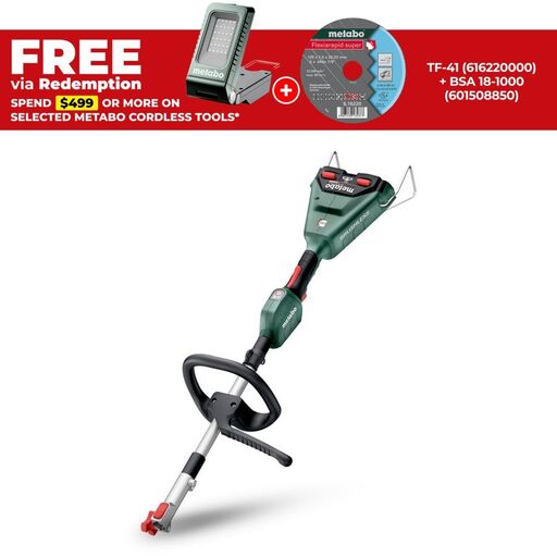 Metabo MA 36-18 LTX BL Q (601725850) 36V (18V x 2) Li-ion Cordless Brushless Multi-Function Powerhead - Skin Only