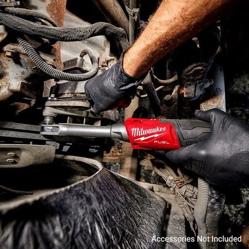 Milwaukee M12FPTR0 12V Li-ion Cordless Fuel INSIDER Extended Reach Pass-Through Ratchet with Accessories - Skin Only – image 10