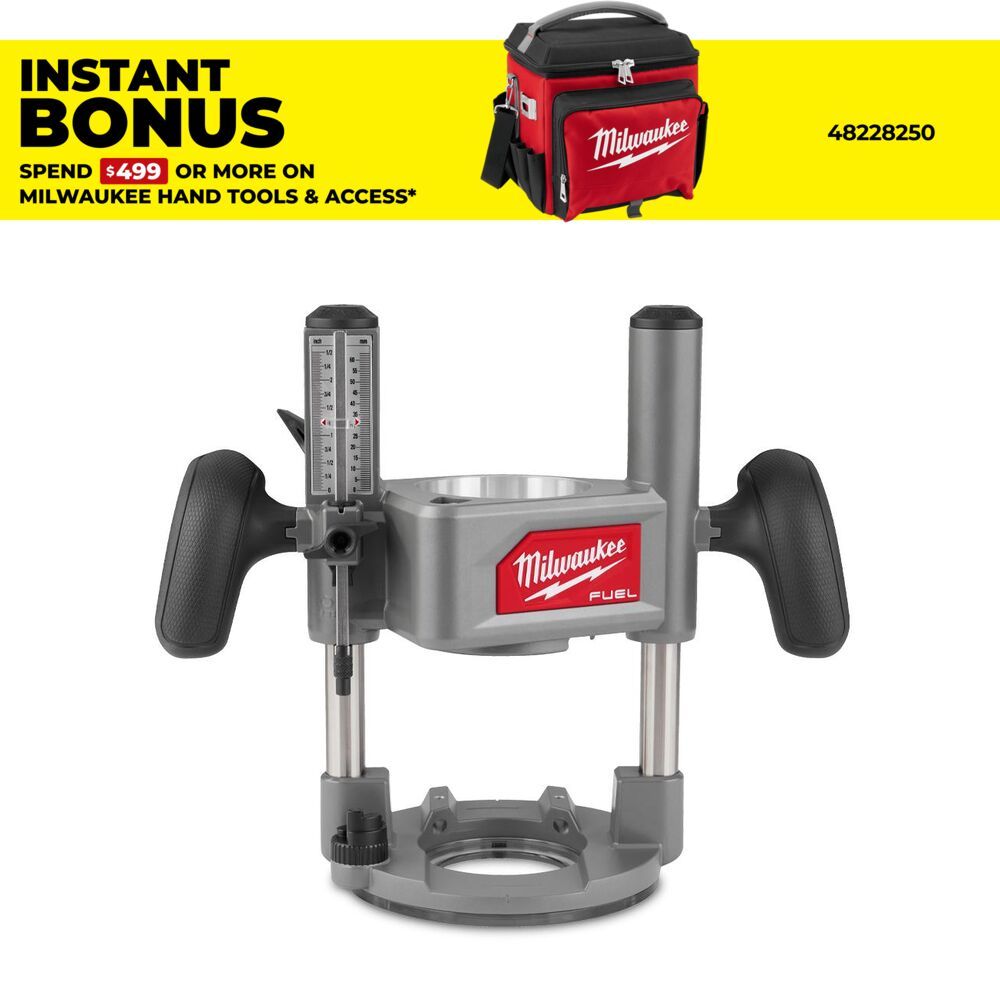 Milwaukee RBA1 1/2" Router Plunge Base to suit M18FR120B Router – image 1