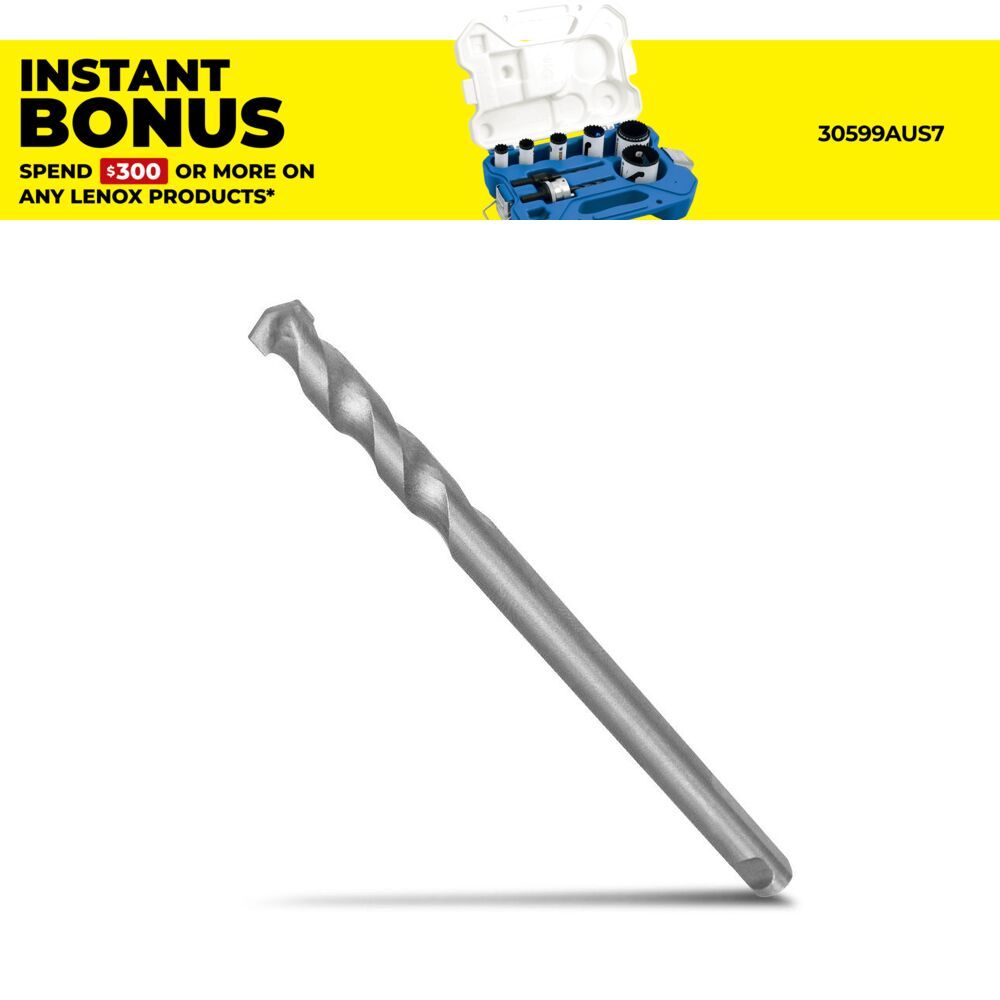 Lenox LXAH99414CTPB 6.4mm x 108mm Hole Saw Pilot Drill Bit Carbide Tip – image 1