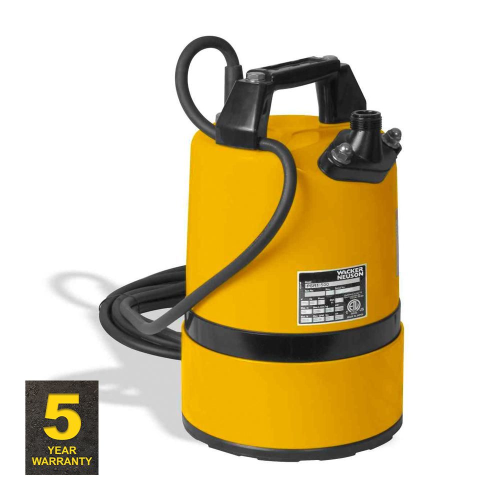 Wacker Neuson PSR1 500TA (6100040509) 750W 25mm (1") Submersible Pump – image 1