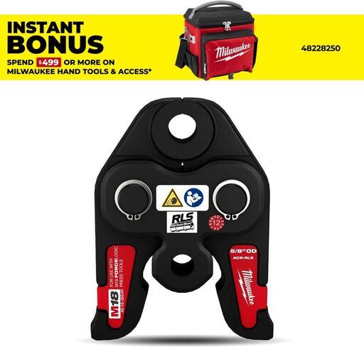 Milwaukee M18HPT-ACRRLS16 M18 5/8" RLS ACR Press Jaw for M18™ FORCE LOGIC™ Press Tools