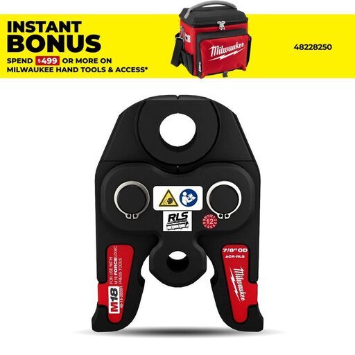 Milwaukee M18HPT-ACRRLS22 M18 7/8" RLS ACR Press Jaw for M18™ FORCE LOGIC™ Press Tools