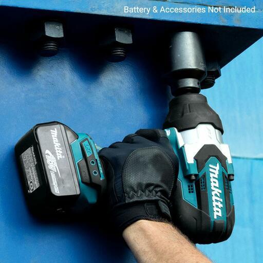 Makita DTW1004Z 18V Li-ion Brushless Cordless 1/2" Detent Pin Impact Wrench - Skin Only – image 3