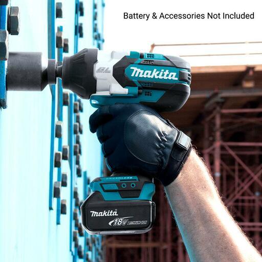 Makita DTW1004Z 18V Li-ion Brushless Cordless 1/2" Detent Pin Impact Wrench - Skin Only – image 5