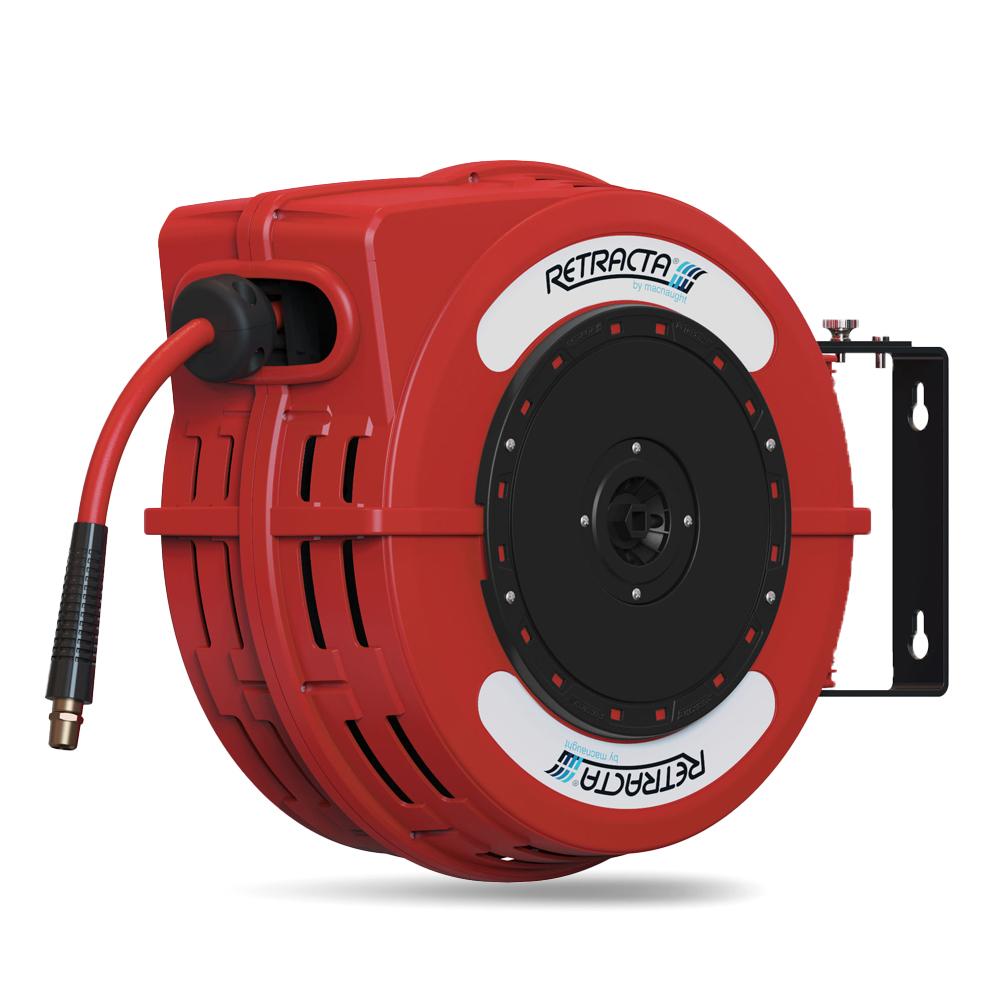 Retracta C1HC412R-01DD 12m x 12.7mm (1/2") Red Hot & Cold Water Hose Reel – image 2
