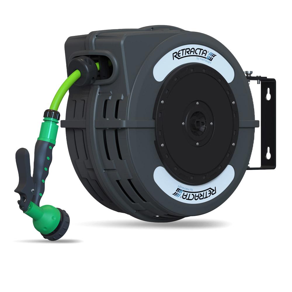 Retracta C1DR412D-03DD 12m x 12.7mm (1/2") Dark Grey Garden & Horticulture Hose Reel – image 2