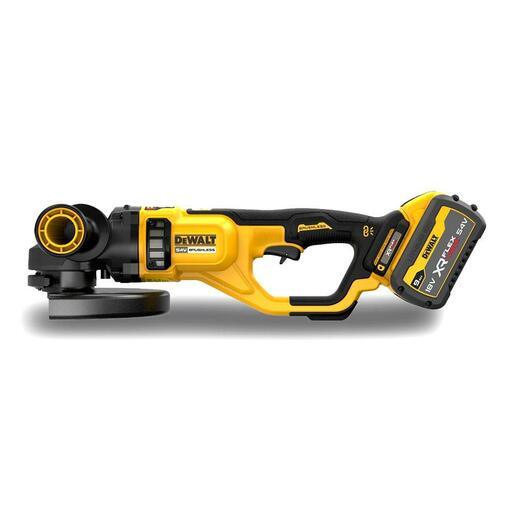 DeWalt DCG460X2-XE 54V 9.0Ah FlexVolt XR Li-ion Cordless Brushless 230mm (9") Angle Grinder Combo Kit – image 4