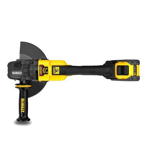 DeWalt DCG460X2-XE 54V 9.0Ah FlexVolt XR Li-ion Cordless Brushless 230mm (9") Angle Grinder Combo Kit – image 5