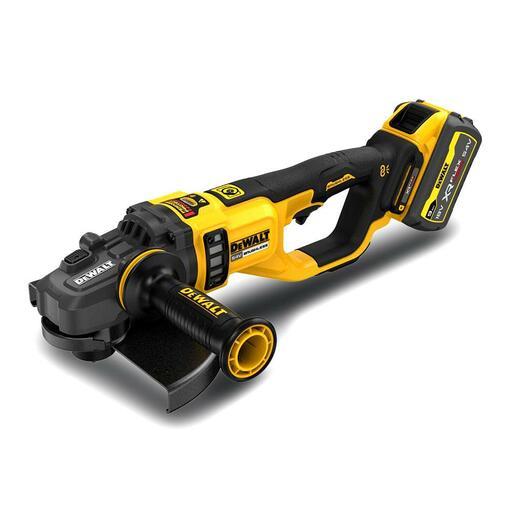DeWalt DCG460X2-XE 54V 9.0Ah FlexVolt XR Li-ion Cordless Brushless 230mm (9") Angle Grinder Combo Kit – image 2