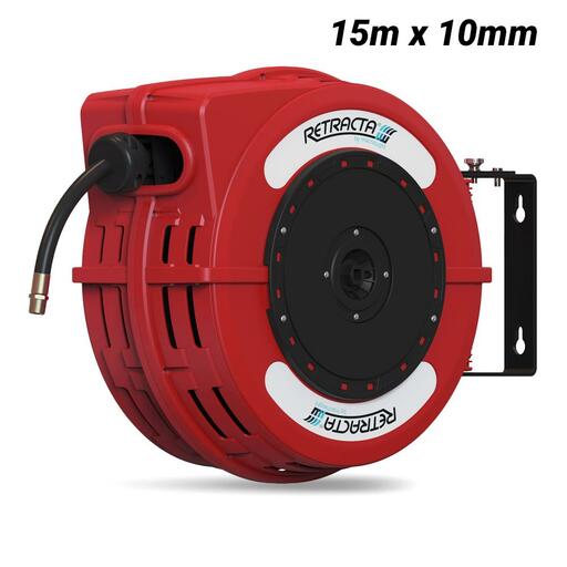 Retracta C1WD315R-01CB 15m x 10mm (3/8") Red Weedicide & Pesticide Hose Reel
