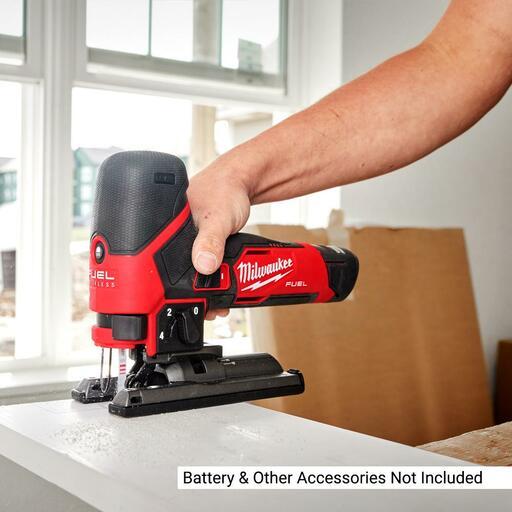 Milwaukee M12FJS0 12V Li-ion Cordless Fuel Jigsaw - Skin Only – image 11