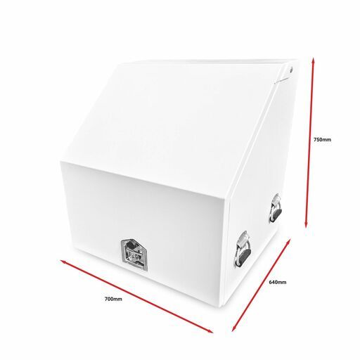 Daytona DT700 1.5mm 700mm x 640mm x 750mm Steel Tilt Lid Ute Box with 2 Drawers – image 3