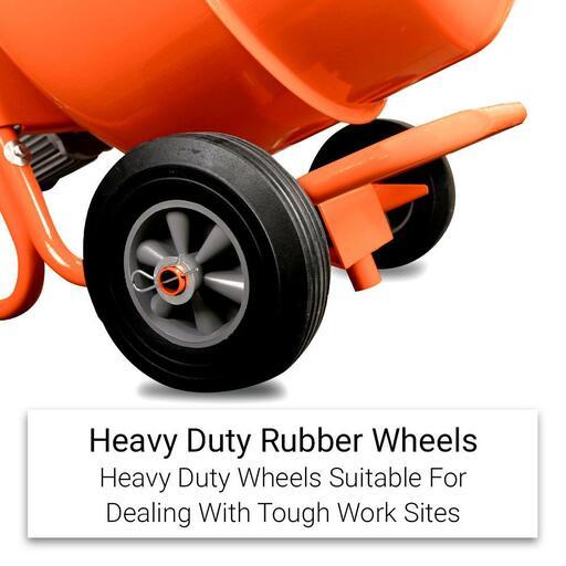 Bayer TCM150 650W 150L Concrete & Cement Mixer with Stand – image 6