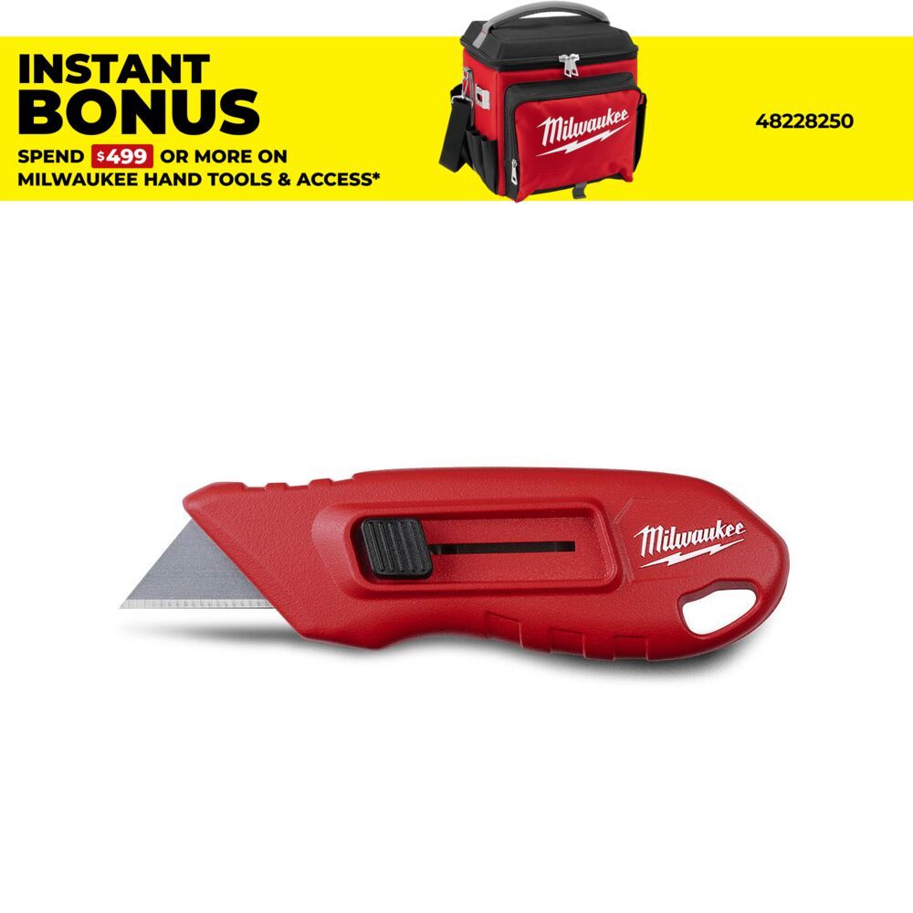 Milwaukee 48221516 Compact Side Slide Utility Knife – image 1