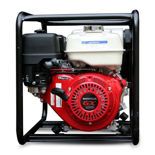 Water Master MH30T-2 6.3kW 3" Trash Pump Powered by Honda GX270