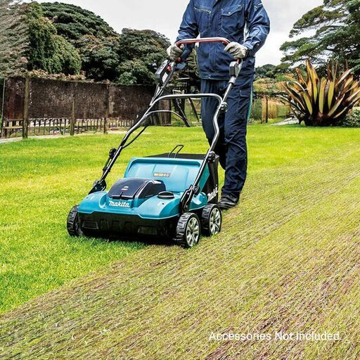 Makita UV001GM201 40V Max 4.0Ah Li-ion Cordless 380mm (15") Brushless Lawn Scarifier Combo Kit – image 6
