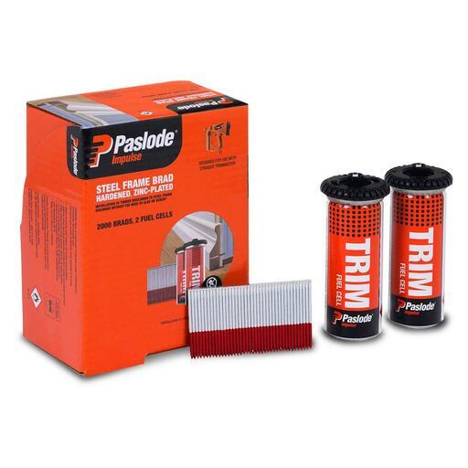 Paslode B21645 2000-Pack 45mm Steel Frame Hardened Brad – image 2