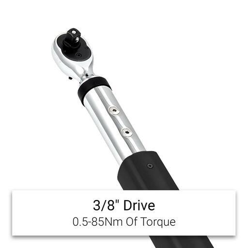 Daytona DDTW38 3/8" Drive 430mm 0.5-85Nm Digital Torque Wrench – image 6